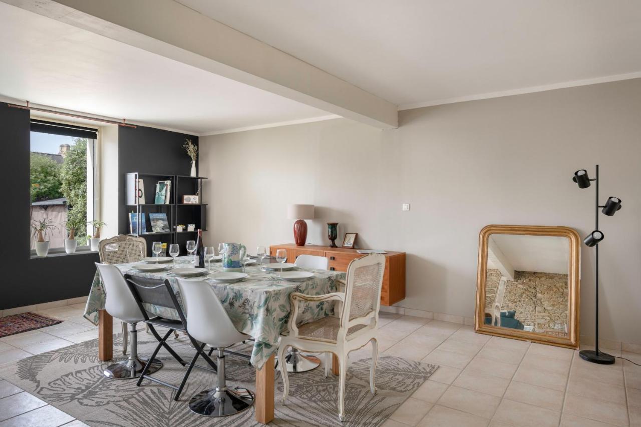 Charmante Maison Proche De L'Ocean Pour 8 Personnes Sarzeau Luaran gambar