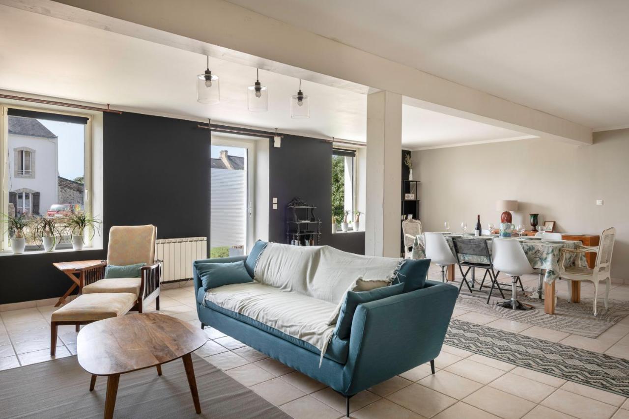 Charmante Maison Proche De L'Ocean Pour 8 Personnes Sarzeau Luaran gambar
